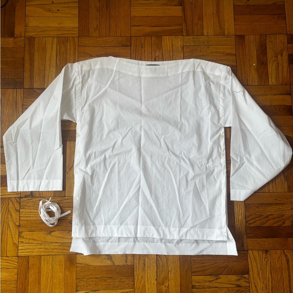 J. Crew White Blouse